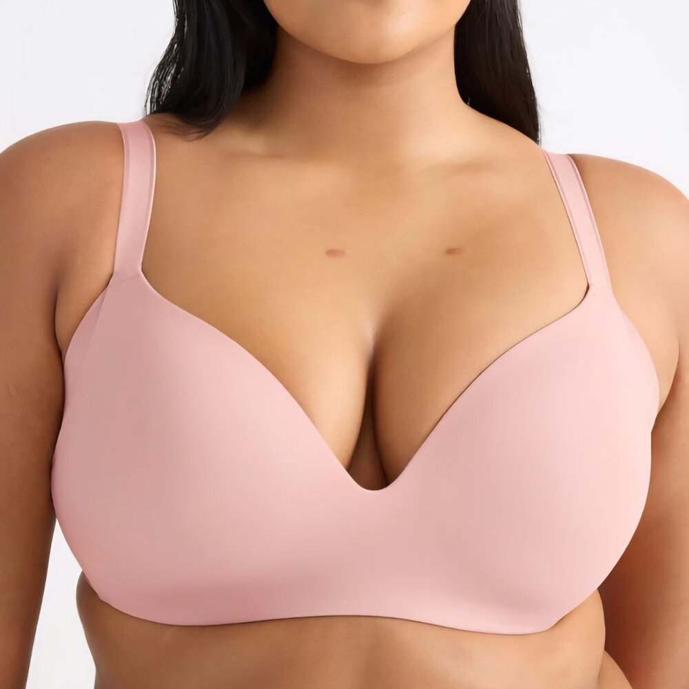 NWT KNIX WingWoman Contour Bra sz 32G Rose Water